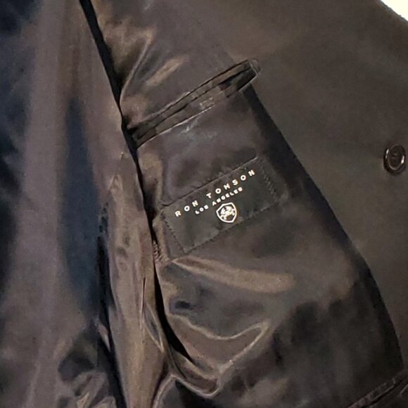 Custom RJ Hyper Royal Jacket W/ Matching Nike Jordan 1 Mid Sneakers 40 Reg MINT - Picture 6 of 16